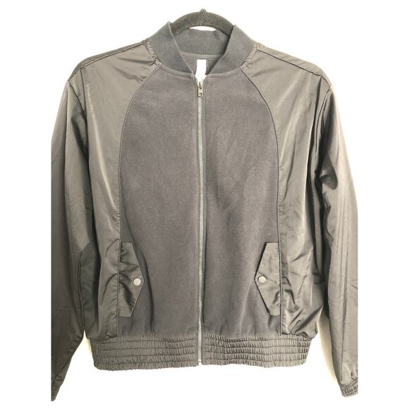 Athleta Zion Full-Zip Jacket Women's XS Microfleece Black - Picture 2 of 9